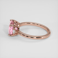 2.41 Ct. Pink Tourmaline Ring, 14K Rose Gold 4