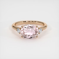 3.10 Ct. Gemstone Ring, 14K Rose Gold 1