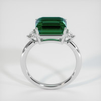 4.25 Ct. Emerald Ring, 18K White Gold 3