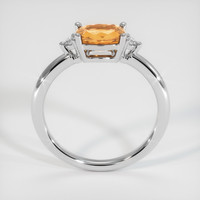 1.11 Ct. Gemstone Ring, 18K White Gold 3