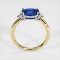 2.06 Ct. Gemstone Ring, 18K White & Yellow 3