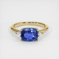 3.01 Ct. Sapphire Ring, 14K Yellow Gold 1