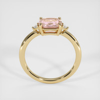 1.57 Ct. Padparadscha Sapphire Ring, 14K Yellow Gold 3