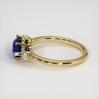 2.04 Ct. Sapphire Ring, 14K Yellow Gold 4