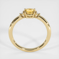 0.75 Ct. Sapphire Ring, 14K Yellow Gold 3