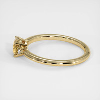 0.75 Ct. Sapphire Ring, 14K Yellow Gold 4