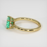 1.92 Ct. Emerald Ring, 18K Yellow Gold 4