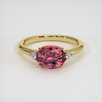 2.11 Ct. Gemstone Ring, 18K Yellow Gold 1