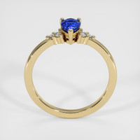 1.21 Ct. Violet Sapphire Ring, 18K Yellow Gold 3