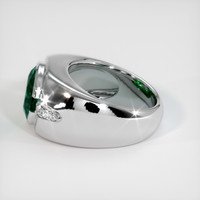 3.85 Ct. Emerald   Ring, Platinum 950 4