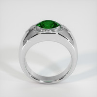 1.71 Ct. Emerald   Ring, Platinum 950 3