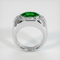 2.91 Ct. Emerald   Ring, Platinum 950 3