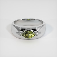 0.92 Ct. Gemstone Ring, Platinum 950 1