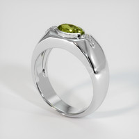 0.92 Ct. Gemstone Ring, Platinum 950 2