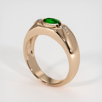 0.72 Ct. Gemstone Ring, 14K Rose Gold 2