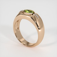 1.00 Ct. Gemstone Ring, 14K Rose Gold 2