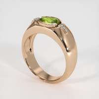 1.21 Ct. Gemstone Ring, 14K Rose Gold 2