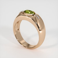 0.92 Ct. Gemstone Ring, 14K Rose Gold 2