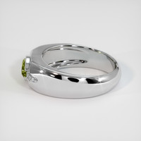 0.92 Ct. Green Tourmaline Ring, 10K White Gold 4