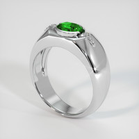 1.07 Ct. Gemstone Ring, 14K White Gold 2
