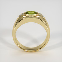 0.92 Ct. Green Tourmaline Ring, 10K Yellow Gold 3