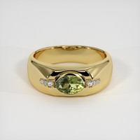 0.92 Ct. Gemstone Ring, 14K Yellow Gold 1