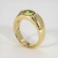 1.00 Ct. Gemstone Ring, 18K Yellow Gold 2