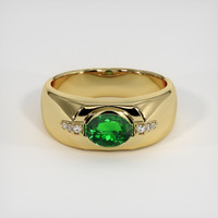 1.07 Ct. Gemstone Ring, 18K Yellow Gold 1