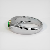 0.72 Ct. Gemstone Ring, 18K Yellow & White 4