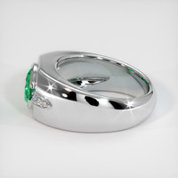 1.45 Ct. Emerald Ring, Platinum 950 4