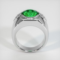 2.98 Ct. Emerald Ring, Platinum 950 3