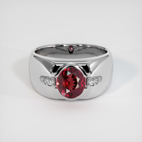 1.81 Ct. Gemstone Ring, Platinum 950 1