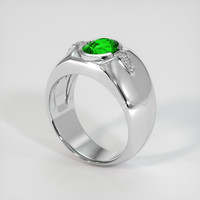 1.47 Ct. Gemstone Ring, Platinum 950 2