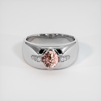 1.37 Ct. Gemstone Ring, Platinum 950 1