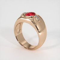 1.24 Ct. Gemstone Ring, 14K Rose Gold 2