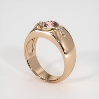 1.37 Ct. Gemstone Ring, 14K Rose Gold 2