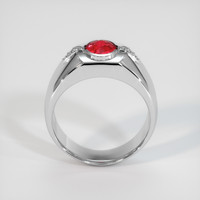 1.24 Ct. Red Spinel Ring, 10K White Gold 3