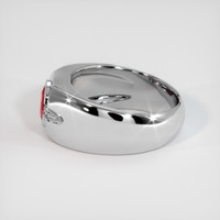 1.24 Ct. Red Spinel Ring, 10K White Gold 4