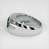 1.80 Ct. Emerald Ring, 18K White Gold 4