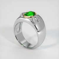 1.47 Ct. Gemstone Ring, 18K White Gold 2