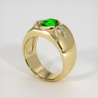 1.47 Ct. Gemstone Ring, 14K Yellow Gold 2