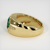 1.80 Ct. Emerald Ring, 18K Yellow Gold 4