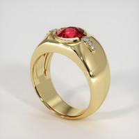 1.81 Ct. Gemstone Ring, 18K Yellow Gold 2