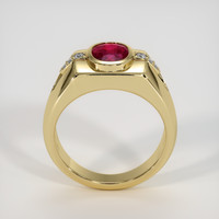 3.12 Ct. Ruby Ring, 18K Yellow Gold 3