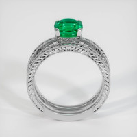 1.52 Ct. Emerald Ring, Platinum 950 3