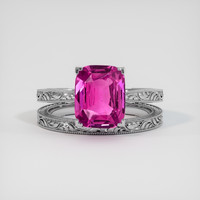 3.18 Ct. Sapphire Ring, Platinum 950 1