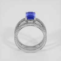 2.26 Ct. Blue Sapphire Ring, Platinum 950 3