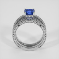 1.40 Ct. Blue Sapphire Ring, Platinum 950 3