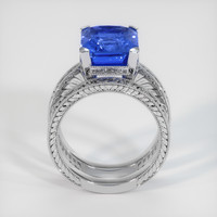 7.71 Ct. Sapphire Ring, 18K White Gold 3