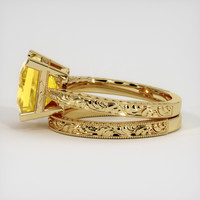 5.03 Ct. Yellow Sapphire Ring, 10K Yellow Gold 4